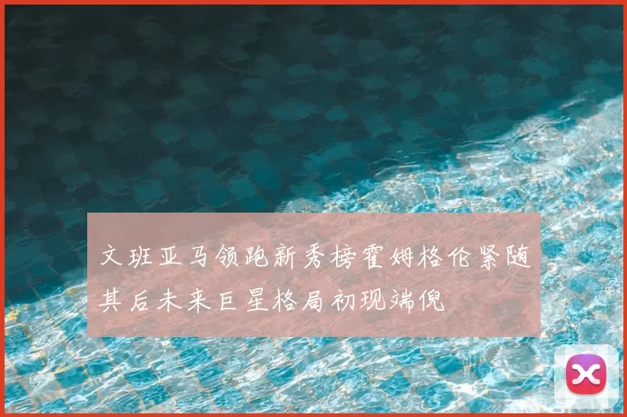 文班亚马领跑新秀榜霍姆格伦紧随其后未来巨星格局初现端倪