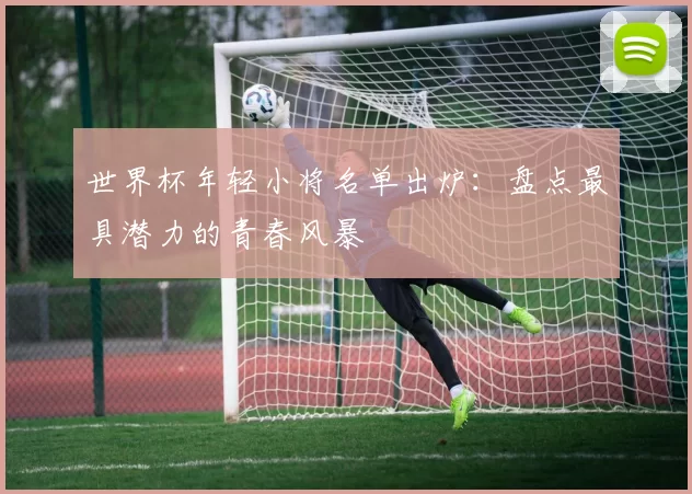 世界杯年轻小将名单出炉:盘点最具潜力的青春风暴